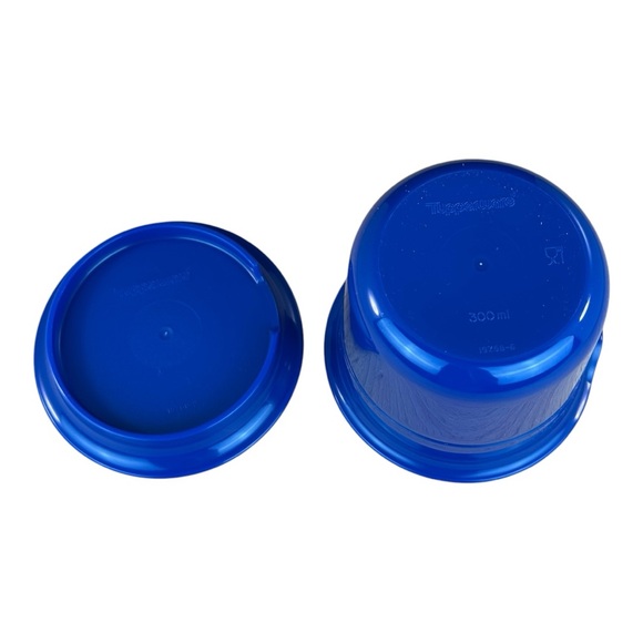 Tupperware Mexico Exclusive Blue Sugar Bowl with Lid Tupperware Azucarera - Picture 4 of 10